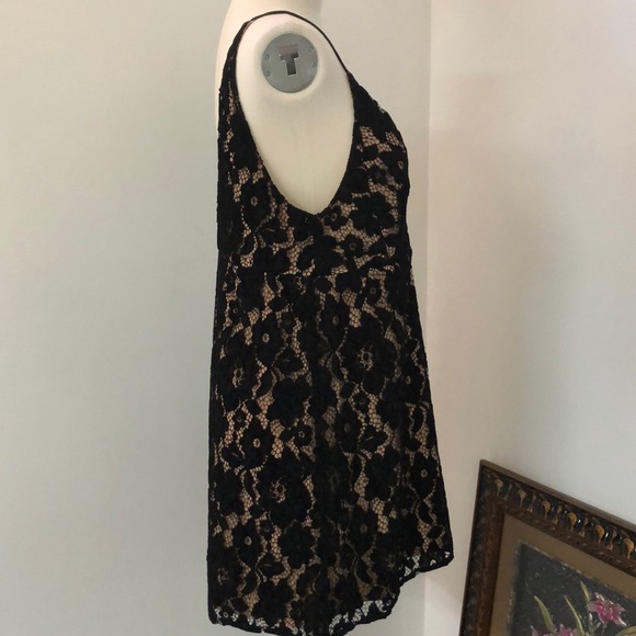 Free People Black Dangerous Love Mini Dress - Picture 9 of 11